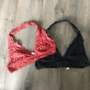 Free people bralettes